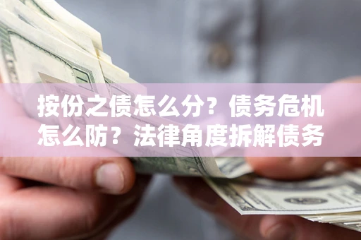 北京按份之债怎么分？债务危机怎么防？法律角度拆解债务分配与风险自保指南