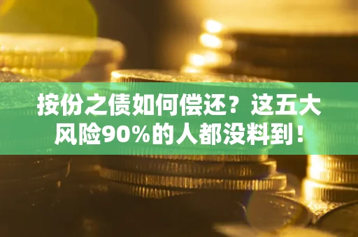北京按份之债如何偿还？这五大风险90%的人都没料到！