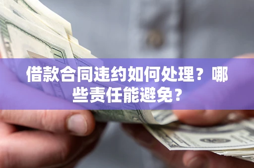 北京借款合同违约如何处理？哪些责任能避免？